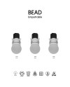 BEAD * SPOT LED 7W IP44 2700K